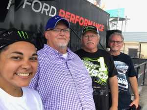 Joseph attended Coke Zero Sugar 400 - Monster Energy NASCAR Cup Series on Jul 6th 2019 via VetTix 