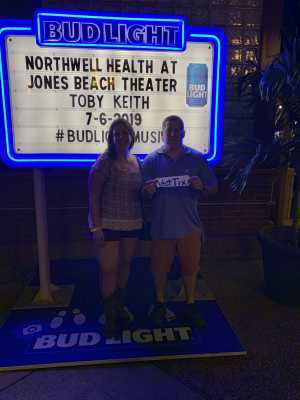Alec attended Toby Keith - Country on Jul 6th 2019 via VetTix 