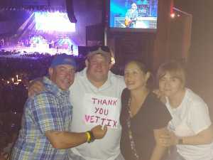 JOSEPH attended Toby Keith - Country on Jul 6th 2019 via VetTix 