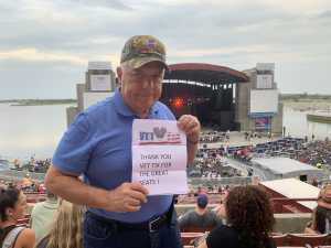 Anthony attended Toby Keith - Country on Jul 6th 2019 via VetTix 