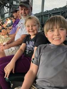Heath attended Colorado Rockies vs. Cincinnati Reds - MLB on Jul 12th 2019 via VetTix 