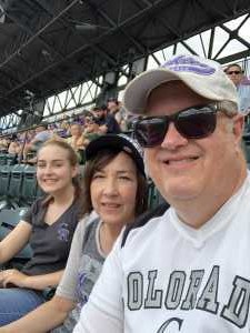 Andrew attended Colorado Rockies vs. San Francisco Giants - MLB on Jul 17th 2019 via VetTix 