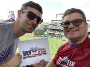 Dennis attended Colorado Rockies vs. San Francisco Giants - MLB on Jul 17th 2019 via VetTix 