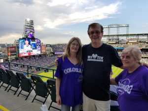 Larry attended Colorado Rockies vs. Los Angeles Dodgers - MLB on Jun 28th 2019 via VetTix 