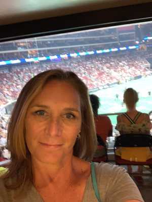 Dawn attended Arizona Rattlers V. Opponent TBD - IFL - 2019 Conference Championship **played at Gila River Arena on Jun 29th 2019 via VetTix 