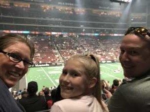 Michelle attended Arizona Rattlers V. Opponent TBD - IFL - 2019 Conference Championship **played at Gila River Arena on Jun 29th 2019 via VetTix 