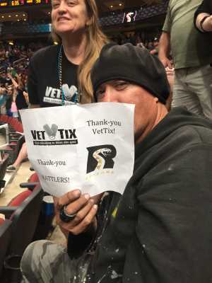 john attended Arizona Rattlers V. Opponent TBD - IFL - 2019 Conference Championship **played at Gila River Arena on Jun 29th 2019 via VetTix 