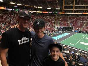 Michael attended Arizona Rattlers V. Opponent TBD - IFL - 2019 Conference Championship **played at Gila River Arena on Jun 29th 2019 via VetTix 