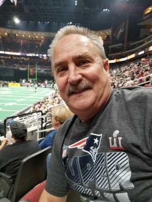 Raymond attended Arizona Rattlers V. Opponent TBD - IFL - 2019 Conference Championship **played at Gila River Arena on Jun 29th 2019 via VetTix 