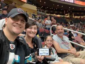 David attended Arizona Rattlers V. Opponent TBD - IFL - 2019 Conference Championship **played at Gila River Arena on Jun 29th 2019 via VetTix 