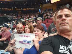 James attended Arizona Rattlers V. Opponent TBD - IFL - 2019 Conference Championship **played at Gila River Arena on Jun 29th 2019 via VetTix 