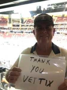Terry attended Arizona Rattlers V. Opponent TBD - IFL - 2019 Conference Championship **played at Gila River Arena on Jun 29th 2019 via VetTix 