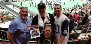 Barry attended Arizona Rattlers V. Opponent TBD - IFL - 2019 Conference Championship **played at Gila River Arena on Jun 29th 2019 via VetTix 