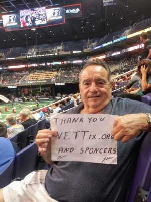 Norman attended Arizona Rattlers V. Opponent TBD - IFL - 2019 Conference Championship **played at Gila River Arena on Jun 29th 2019 via VetTix 