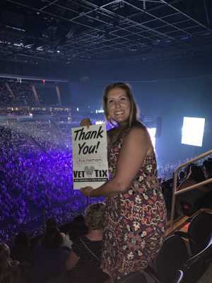 Richard attended Hootie & the Blowfish: Group Therapy Tour on Jun 22nd 2019 via VetTix 