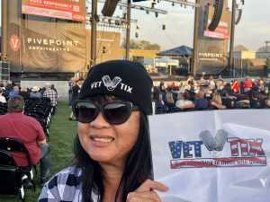 Disabled Female Veteran attended Ian Anderson Presents Jethro Tull - 50th Anniversary Tour - Reserved Seating on Jul 6th 2019 via VetTix 