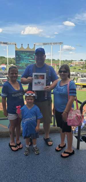 Jonathon attended Kansas City Royals vs. Cleveland Indians - MLB on Jul 3rd 2019 via VetTix 