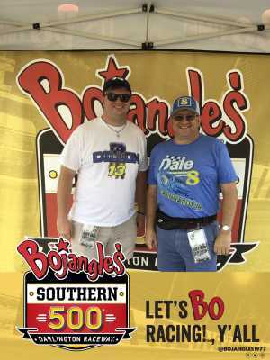 Myron Jay attended Bojangles' Southern 500 - Monster Energy NASCAR Cup Series on Sep 1st 2019 via VetTix 