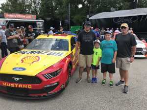 Thomas attended Bojangles' Southern 500 - Monster Energy NASCAR Cup Series on Sep 1st 2019 via VetTix 