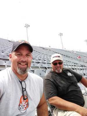 Addie attended Bojangles' Southern 500 - Monster Energy NASCAR Cup Series on Sep 1st 2019 via VetTix 
