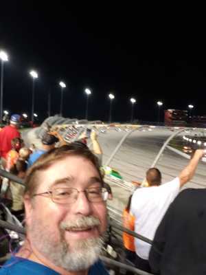 Mitch attended Bojangles' Southern 500 - Monster Energy NASCAR Cup Series on Sep 1st 2019 via VetTix 