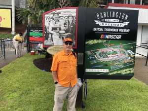 Marco attended Bojangles' Southern 500 - Monster Energy NASCAR Cup Series on Sep 1st 2019 via VetTix 