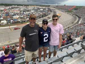 Dave attended Bojangles' Southern 500 - Monster Energy NASCAR Cup Series on Sep 1st 2019 via VetTix 