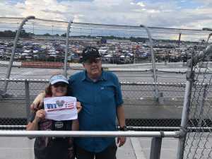Marion attended Bojangles' Southern 500 - Monster Energy NASCAR Cup Series on Sep 1st 2019 via VetTix 