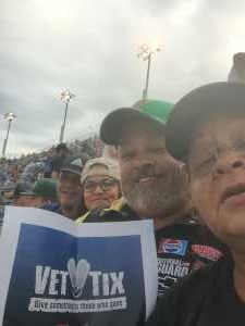 James attended Bojangles' Southern 500 - Monster Energy NASCAR Cup Series on Sep 1st 2019 via VetTix 