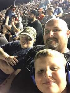 Sherwood attended Bojangles' Southern 500 - Monster Energy NASCAR Cup Series on Sep 1st 2019 via VetTix 