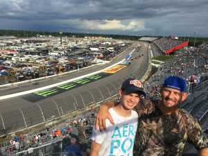 Brian attended Bojangles' Southern 500 - Monster Energy NASCAR Cup Series on Sep 1st 2019 via VetTix 