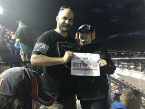 Craig attended Bojangles' Southern 500 - Monster Energy NASCAR Cup Series on Sep 1st 2019 via VetTix 