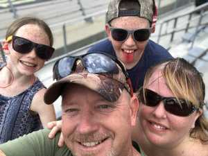 Barry Rivernider  attended Bojangles' Southern 500 - Monster Energy NASCAR Cup Series on Sep 1st 2019 via VetTix 
