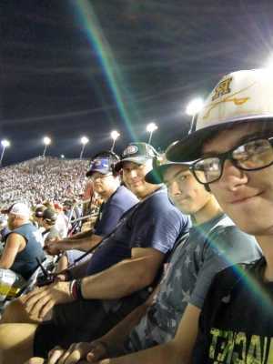 Deron attended Bojangles' Southern 500 - Monster Energy NASCAR Cup Series on Sep 1st 2019 via VetTix 