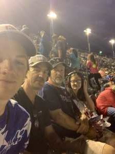 kenneth attended Bojangles' Southern 500 - Monster Energy NASCAR Cup Series on Sep 1st 2019 via VetTix 