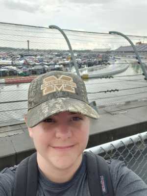 Kaitlyn attended Bojangles' Southern 500 - Monster Energy NASCAR Cup Series on Sep 1st 2019 via VetTix 