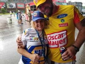 Thomas attended Bojangles' Southern 500 - Monster Energy NASCAR Cup Series on Sep 1st 2019 via VetTix 