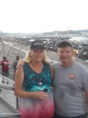 Jim attended Bojangles' Southern 500 - Monster Energy NASCAR Cup Series on Sep 1st 2019 via VetTix 