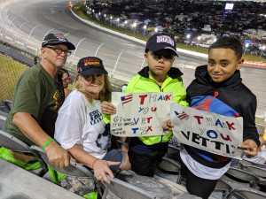 Raymond attended Bojangles' Southern 500 - Monster Energy NASCAR Cup Series on Sep 1st 2019 via VetTix 