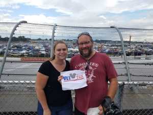 Sheila attended Bojangles' Southern 500 - Monster Energy NASCAR Cup Series on Sep 1st 2019 via VetTix 