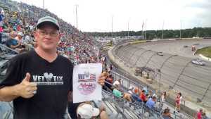 Tom attended Bojangles' Southern 500 - Monster Energy NASCAR Cup Series on Sep 1st 2019 via VetTix 