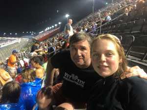 Michael attended Bojangles' Southern 500 - Monster Energy NASCAR Cup Series on Sep 1st 2019 via VetTix 