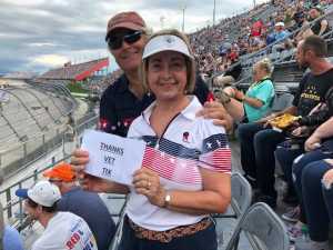 Carlton attended Bojangles' Southern 500 - Monster Energy NASCAR Cup Series on Sep 1st 2019 via VetTix 