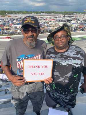 Lawrence T attended Bojangles' Southern 500 - Monster Energy NASCAR Cup Series on Sep 1st 2019 via VetTix 