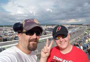 Anderson attended Bojangles' Southern 500 - Monster Energy NASCAR Cup Series on Sep 1st 2019 via VetTix 