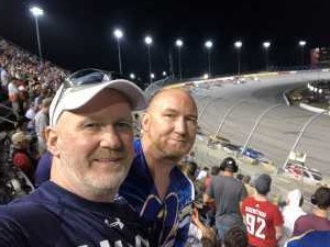 Robert attended Bojangles' Southern 500 - Monster Energy NASCAR Cup Series on Sep 1st 2019 via VetTix 