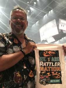 Anderson Family attended Arizona Rattlers vs. Sioux Falls Storm - IFL - 2019 United Bowl on Jul 13th 2019 via VetTix 