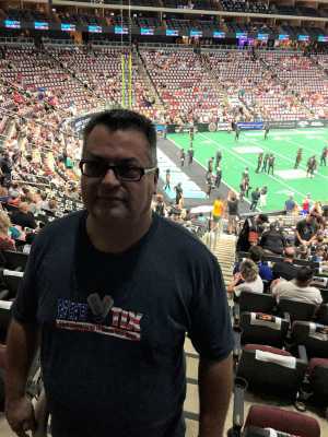 Willis attended Arizona Rattlers vs. Sioux Falls Storm - IFL - 2019 United Bowl on Jul 13th 2019 via VetTix 