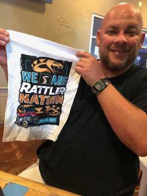 Danny attended Arizona Rattlers vs. Sioux Falls Storm - IFL - 2019 United Bowl on Jul 13th 2019 via VetTix 