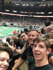 Eddie attended Arizona Rattlers vs. Sioux Falls Storm - IFL - 2019 United Bowl on Jul 13th 2019 via VetTix 